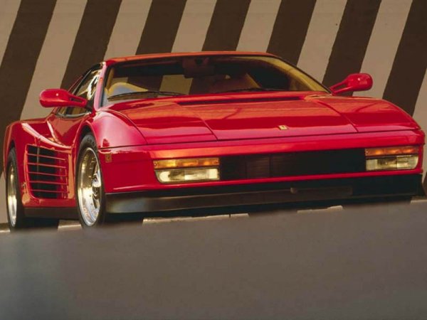 Ferrari testarossa rossa